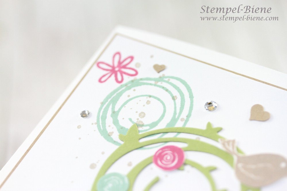 Stempel Biene Juni 2016