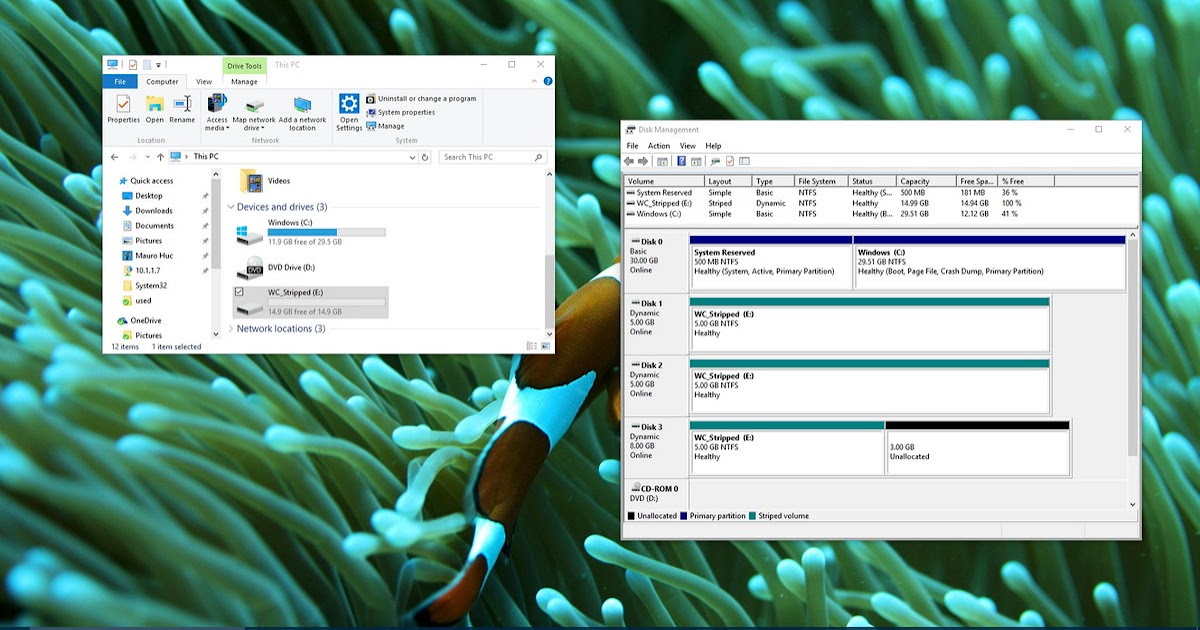 Combine Multiple Hard Drives Into One Large Volume On Windows 10 combine-multiple-hard-drives-into-one-large-volume-on-windows-10