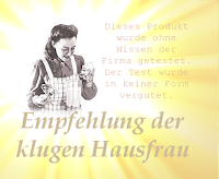 Empfehlung der klugen Hausfrau