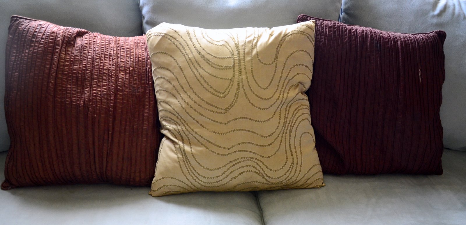 Jane of all Trades Couch cushion recover finally!