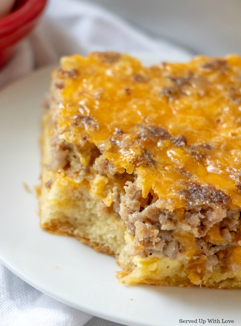 Served Up With Love: Sausage and Egg Casserole
