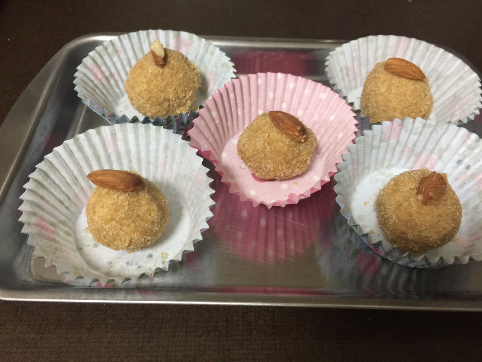 Snegithi's Kitchen Chickpea flour Ladoo