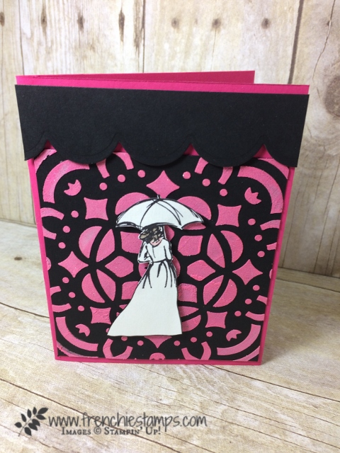 Stampin'Up! Embossing Paste, Beautiful You, Frenchiestamps