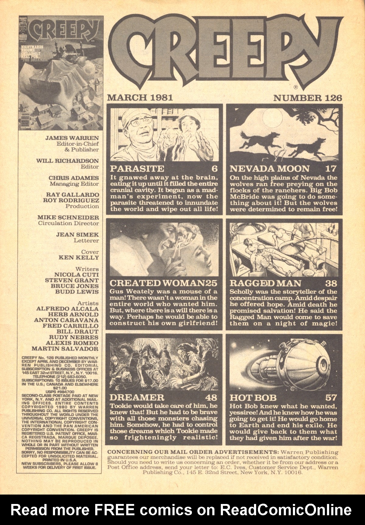 Read online Creepy (1964) comic -  Issue #126 - 3
