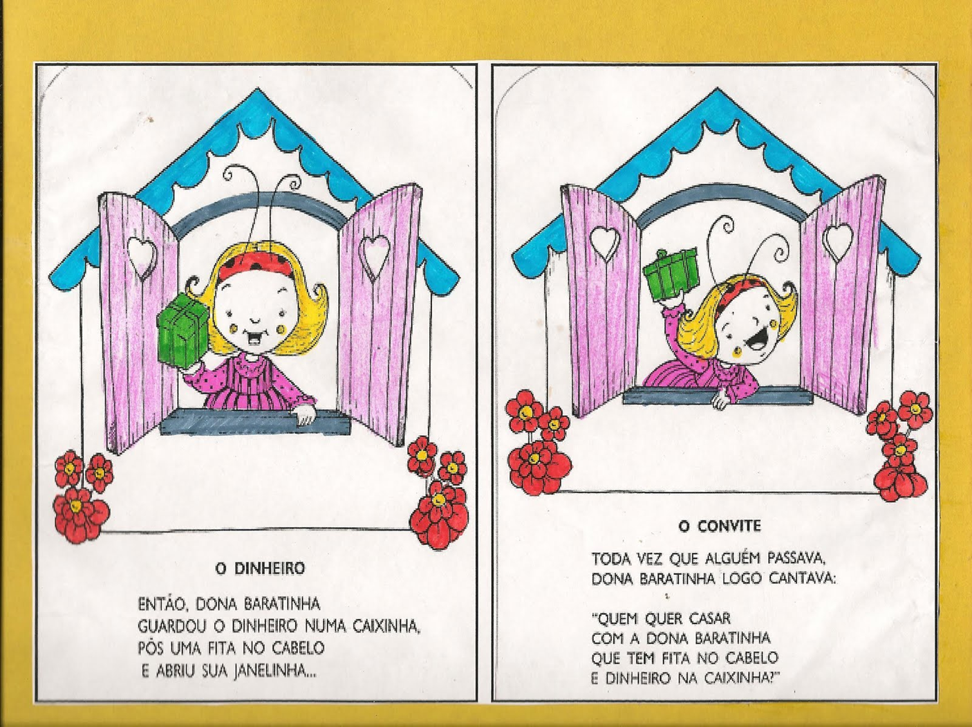 História Da Dona Baratinha Para Imprimir - RETOEDU