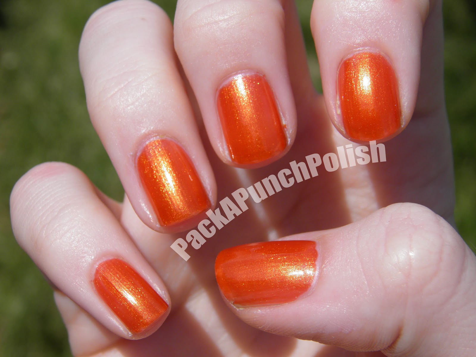 8. Sinful Colors Courtney Orange Nail Polish Shade - wide 4