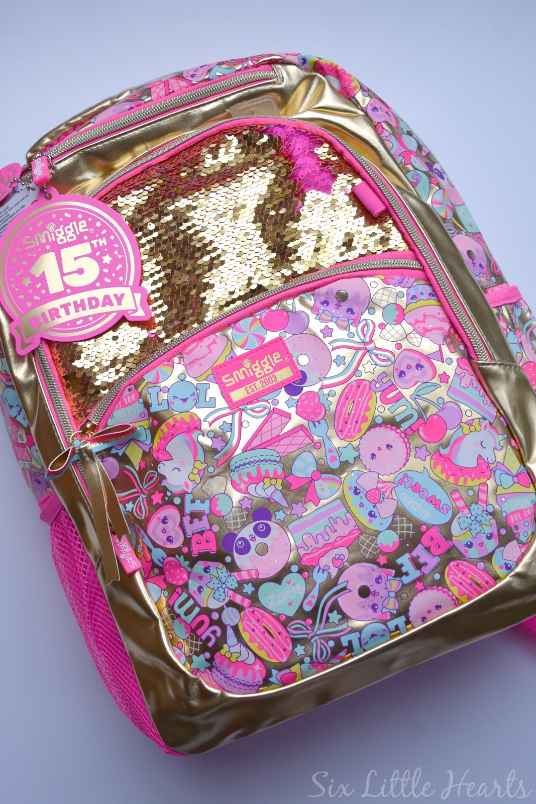 Smiggle 15th birthday backpack Clearance