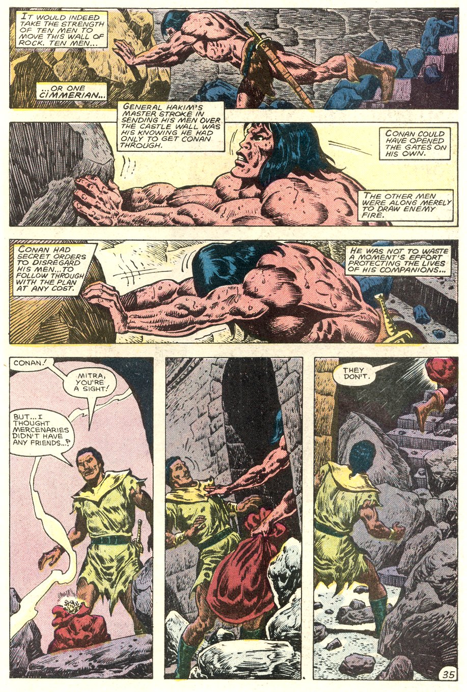 Read online Conan the Barbarian (1970) comic -  Issue # Annual 10 - 36