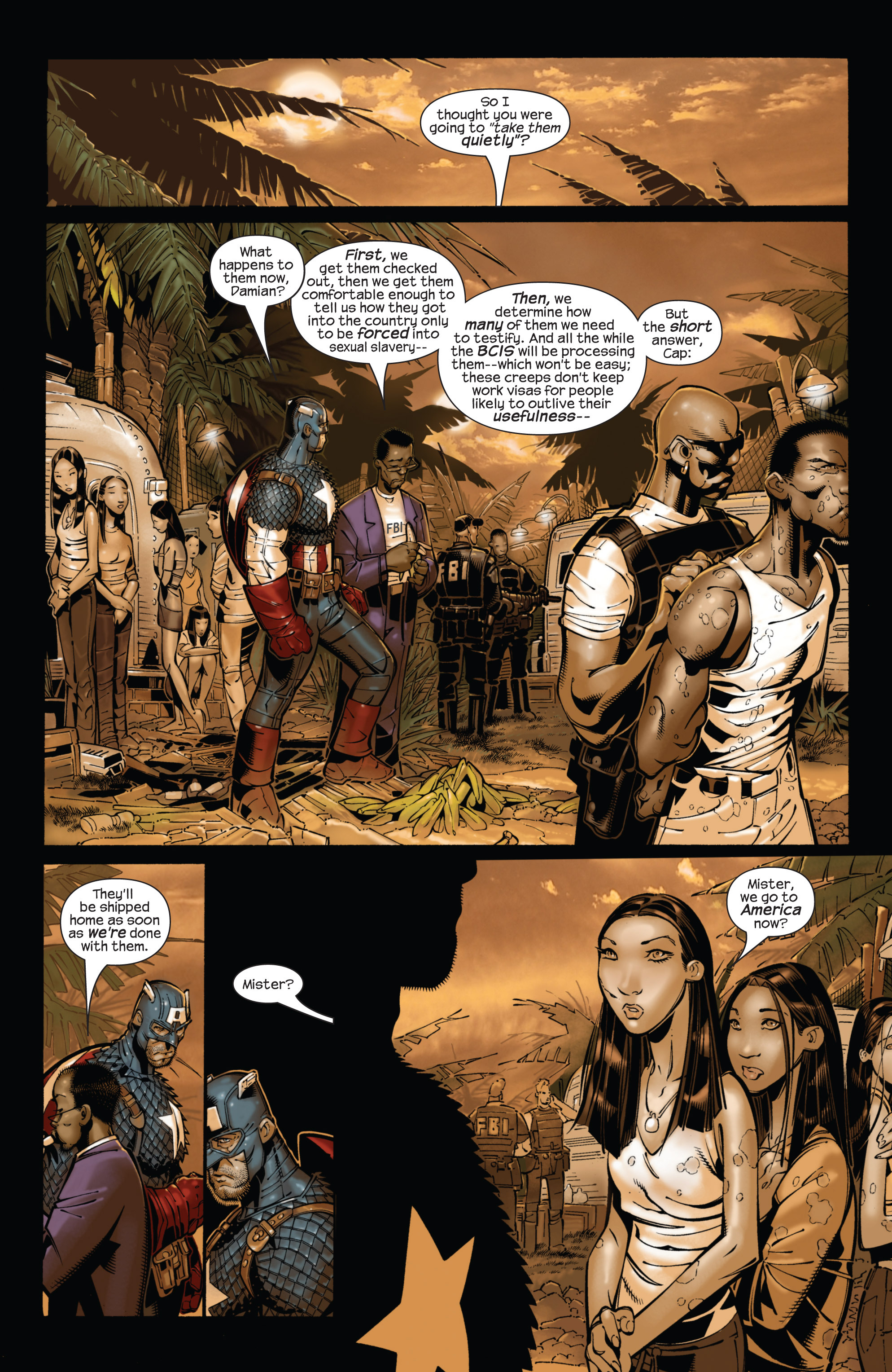 Captain America (2002) Issue #21 #22 - English 8
