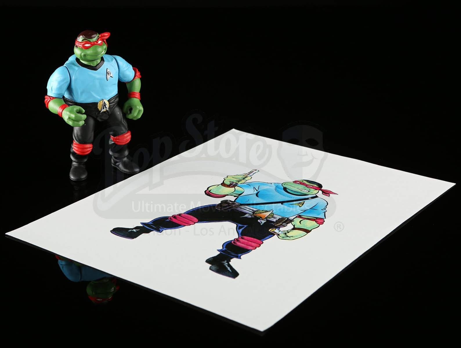 tmnt star trek crossover figures