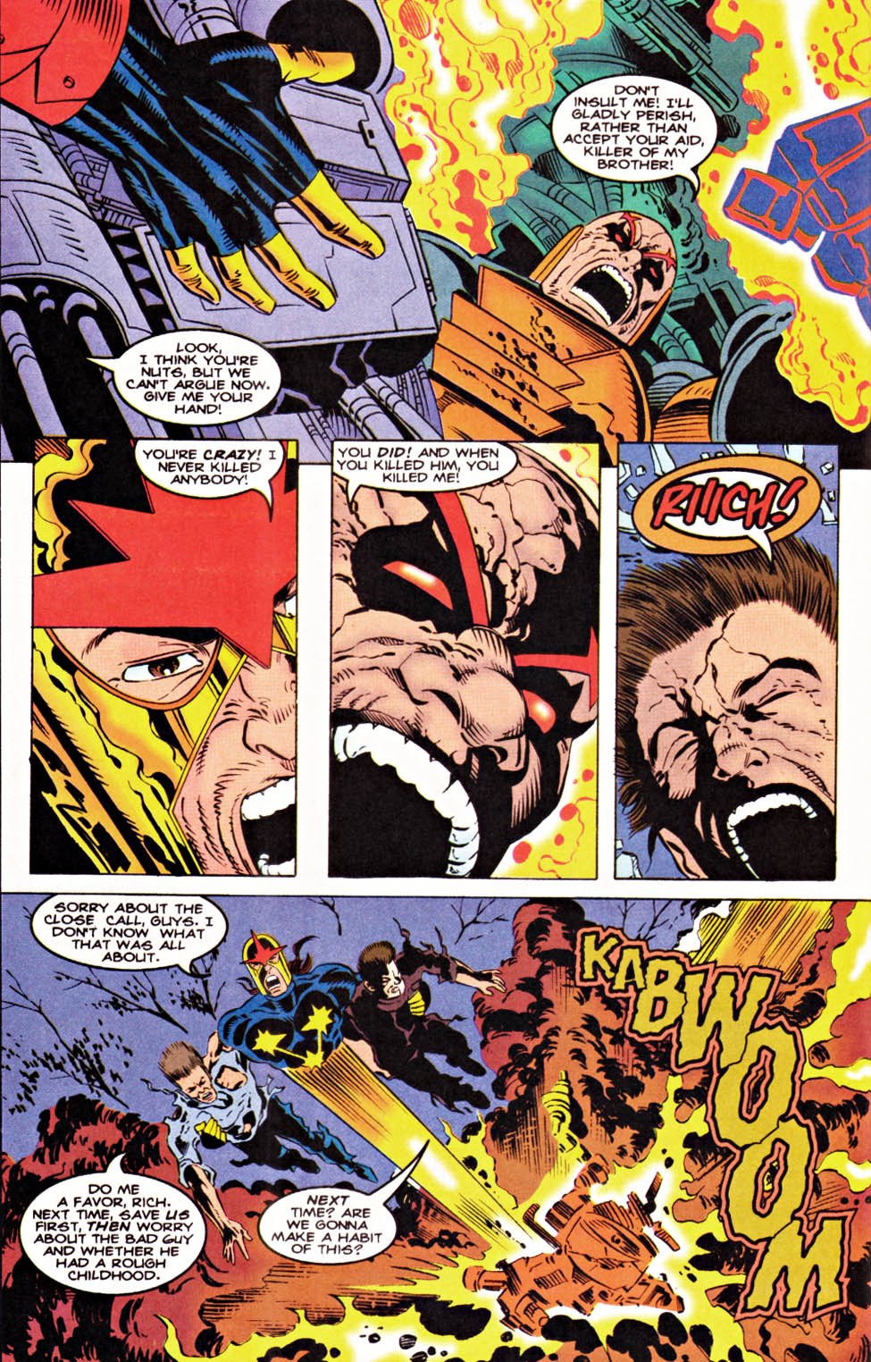 Read online Nova (1994) comic -  Issue #9 - 17