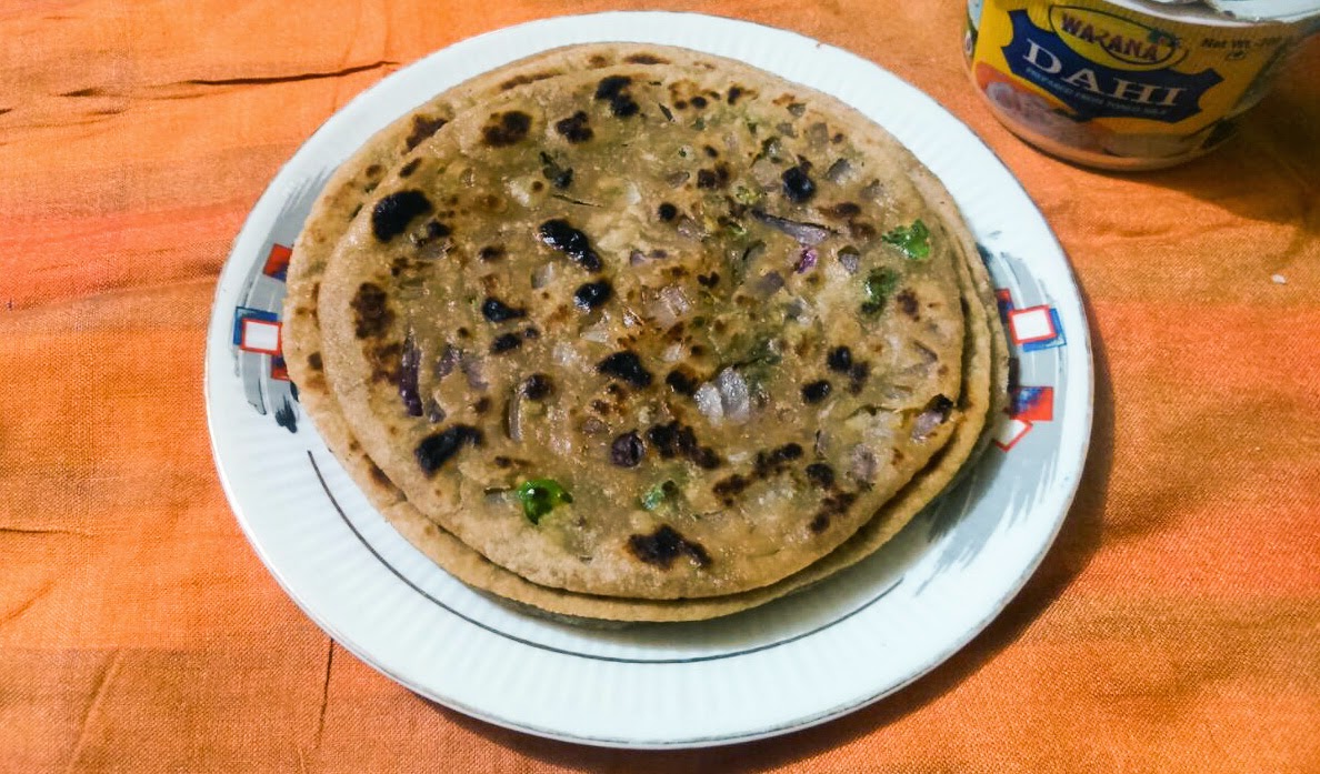 Onion Paratha, North Indian Recipe Cookery Atlas