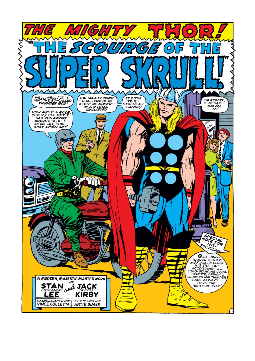 Read online Thor (1966) comic -  Issue #142 - 2