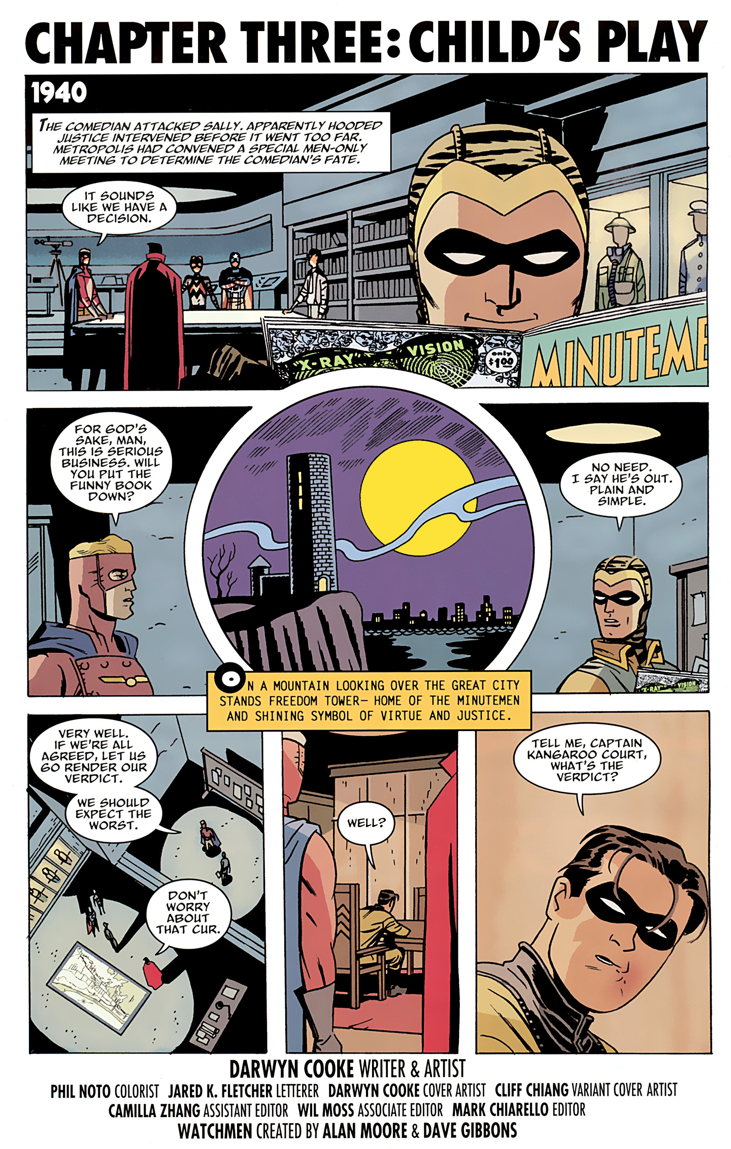 Read online Before Watchmen: Minutemen comic -  Issue #3 - 6