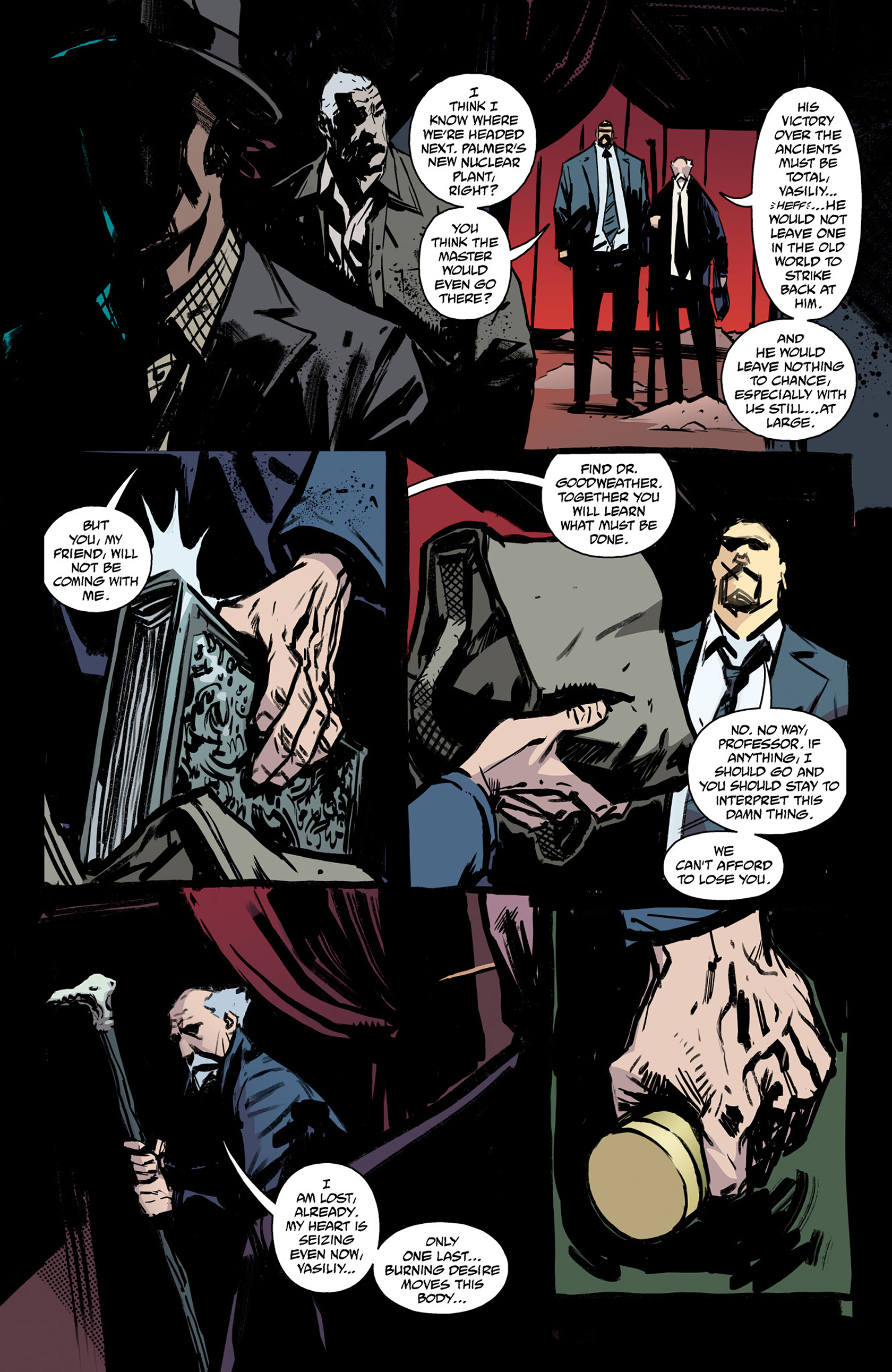 Read online The Strain: The Fall comic -  Issue #9 - 9