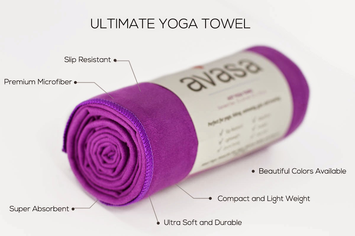 mygreatfinds Avasa Bikram Hot Yoga Towel Review