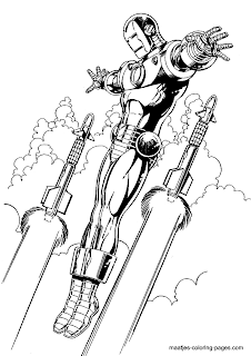 Iron Man The Avengers - Best Coloring pages
