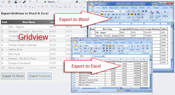 how-to-export-gridview-to-excel-word-file-in-asp-dotnet-awesome
