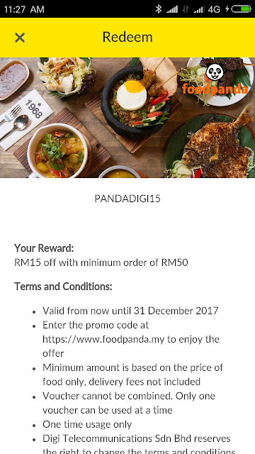 Foodpanda voucher code discount Malaysia