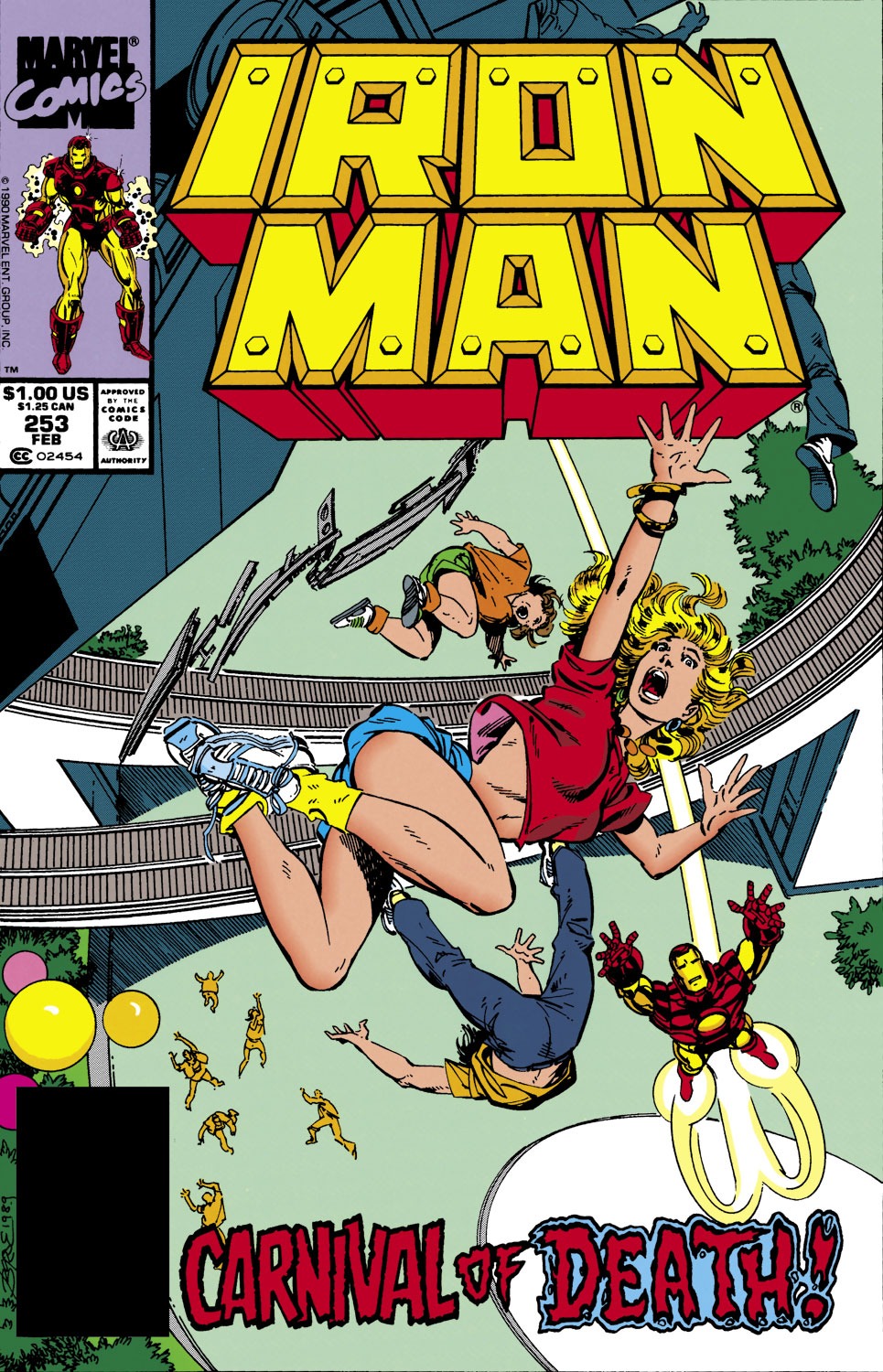 Read online Iron Man (1968) comic -  Issue #253 - 1