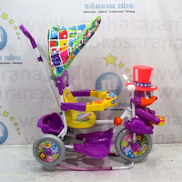 royal magician baby tricycle purple