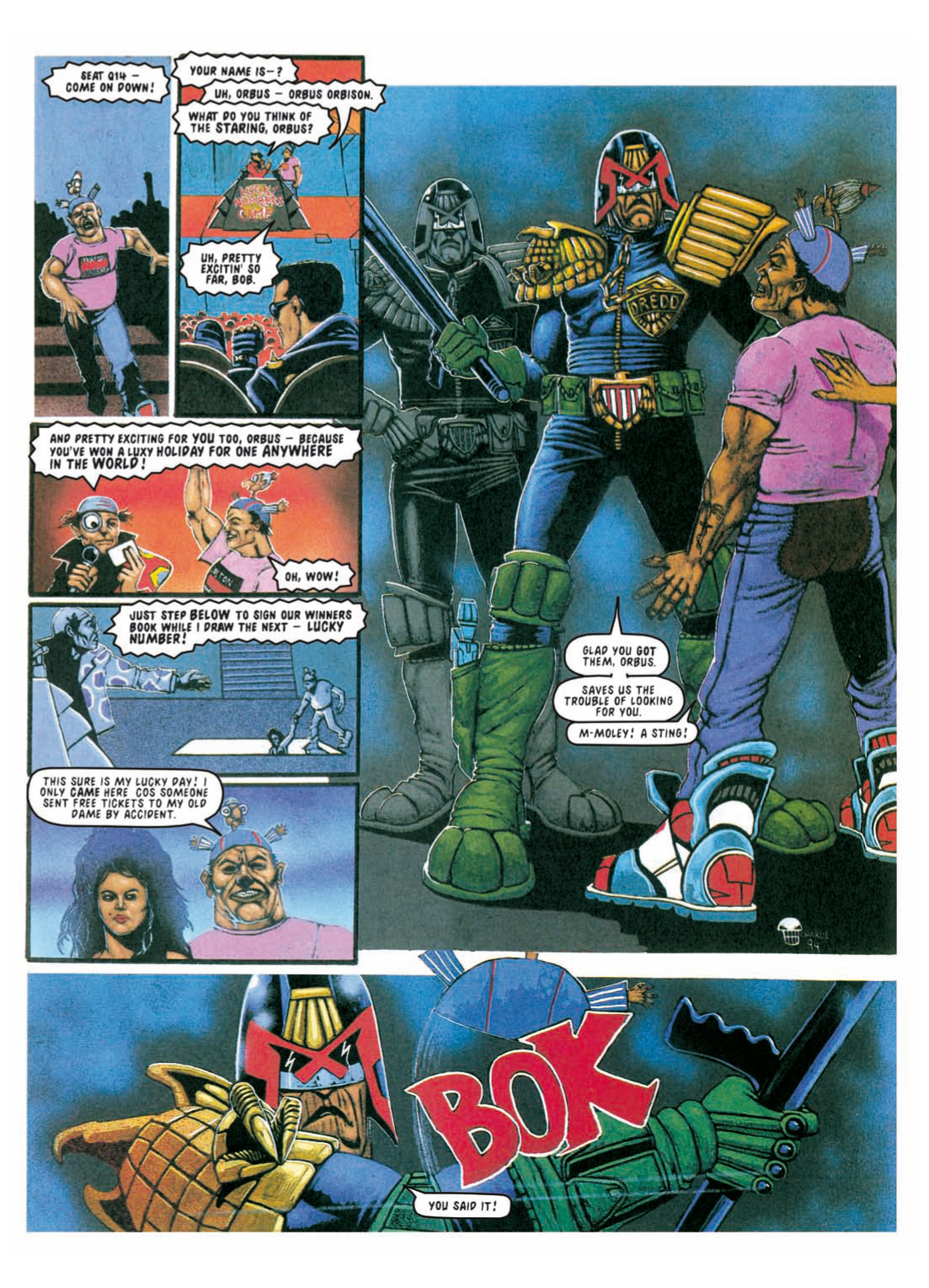 Read online Judge Dredd: The Complete Case Files comic -  Issue # TPB 23 - 210
