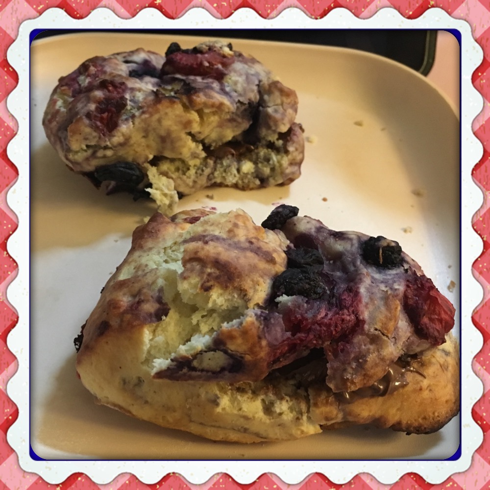 Mixed Berry Scones Dolce Bella Baker