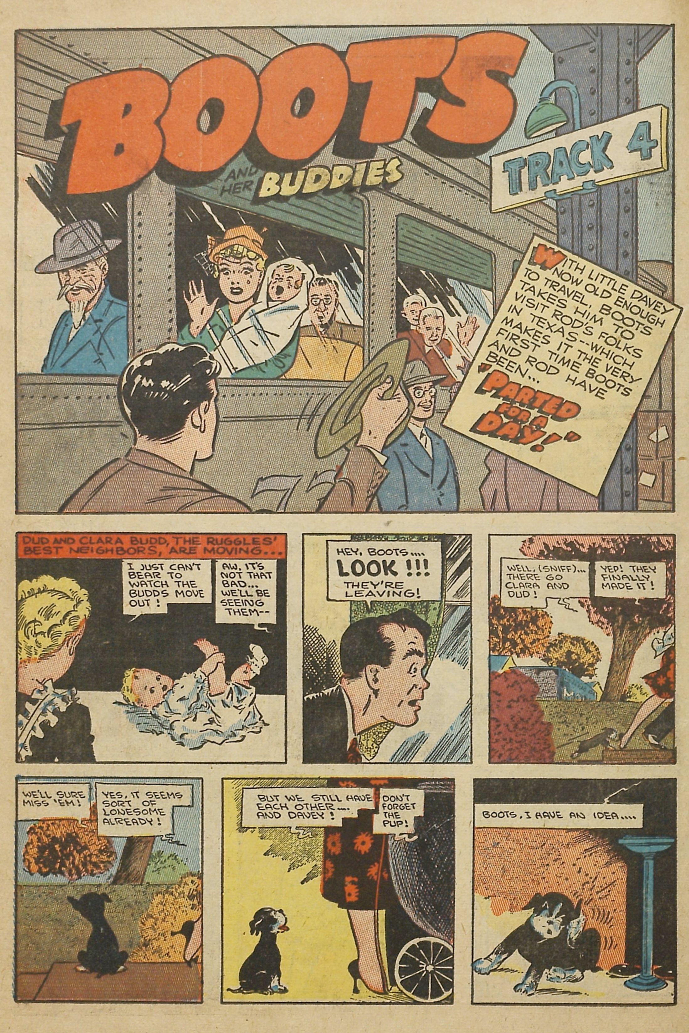 Read online Boots and Her Buddies (1948) comic -  Issue #9 - 22