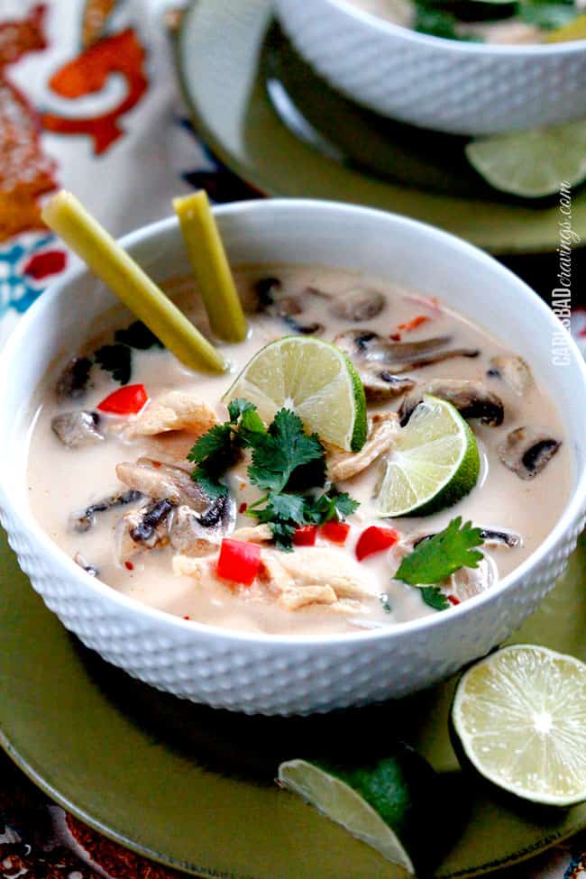 TOM KHá Gáí (CHíCKEN COCONUT SOUP) | Healthy Food Recipes