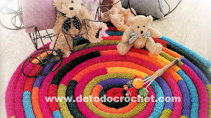 Alfombra Redondita al Crochet / Paso a paso