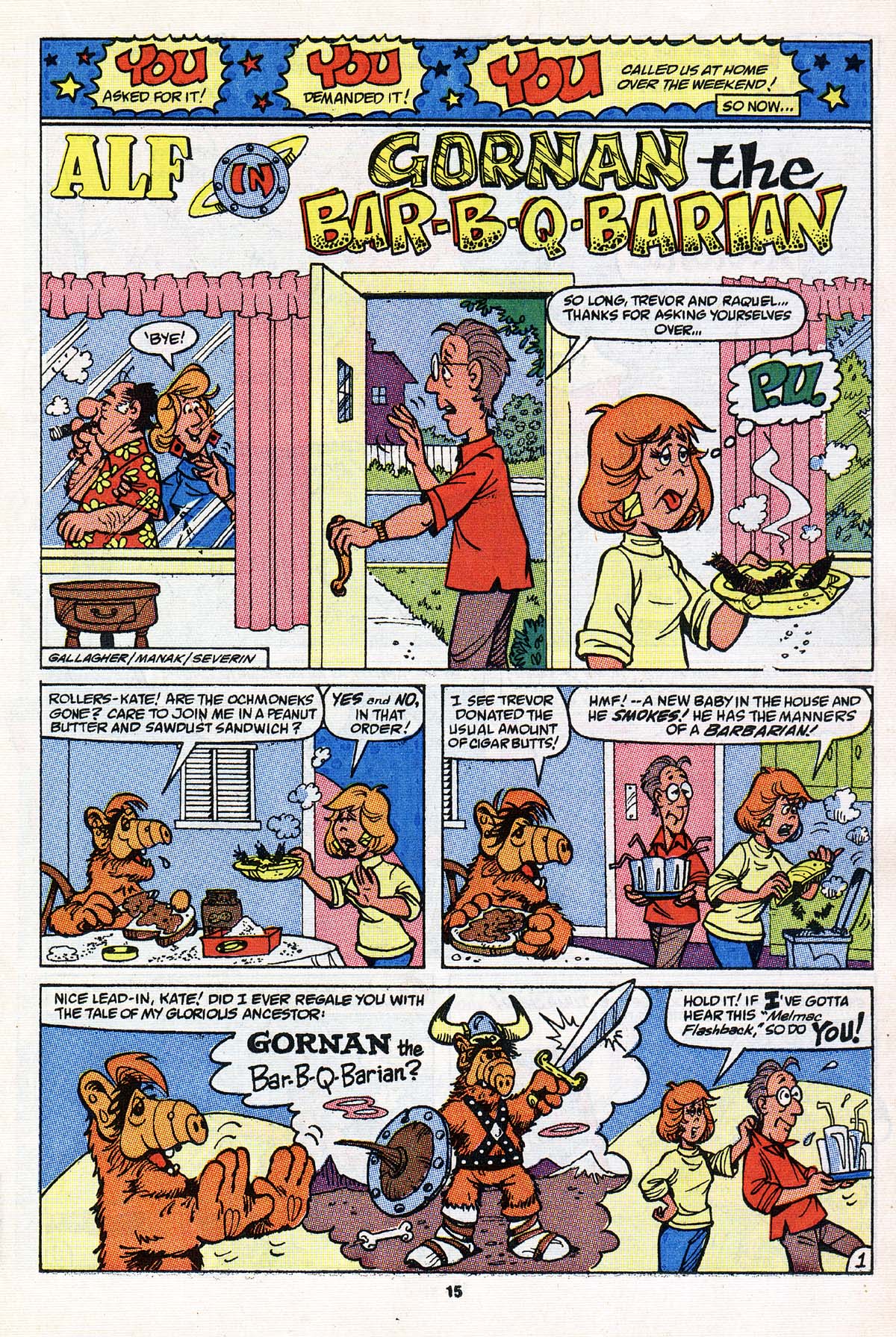 Read online ALF comic -  Issue #20 - 11
