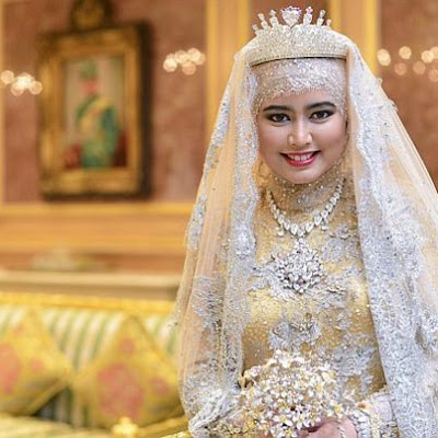 Curly Fries: Princess Hafizah of Brunei's Sparkly Wedding Extravaganza