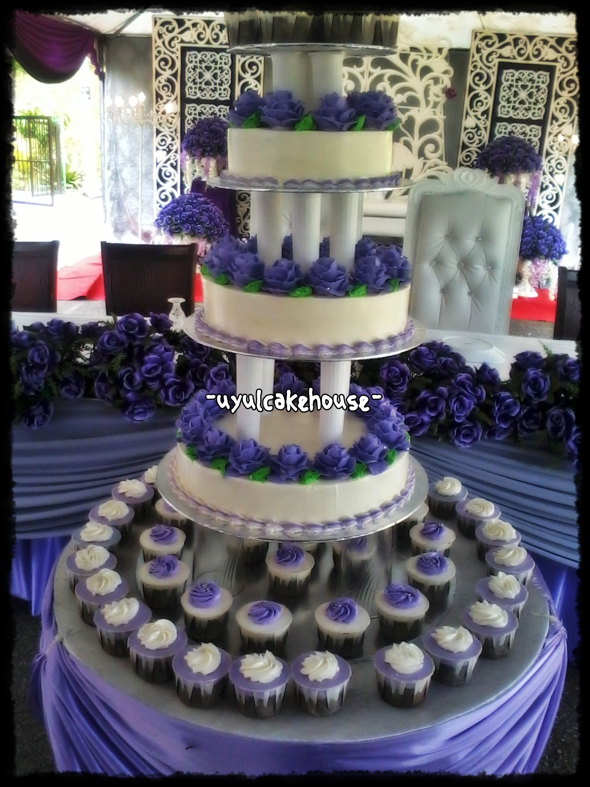 UyuL Cake House: Wedding Kek 5 Tingkat -Fieza