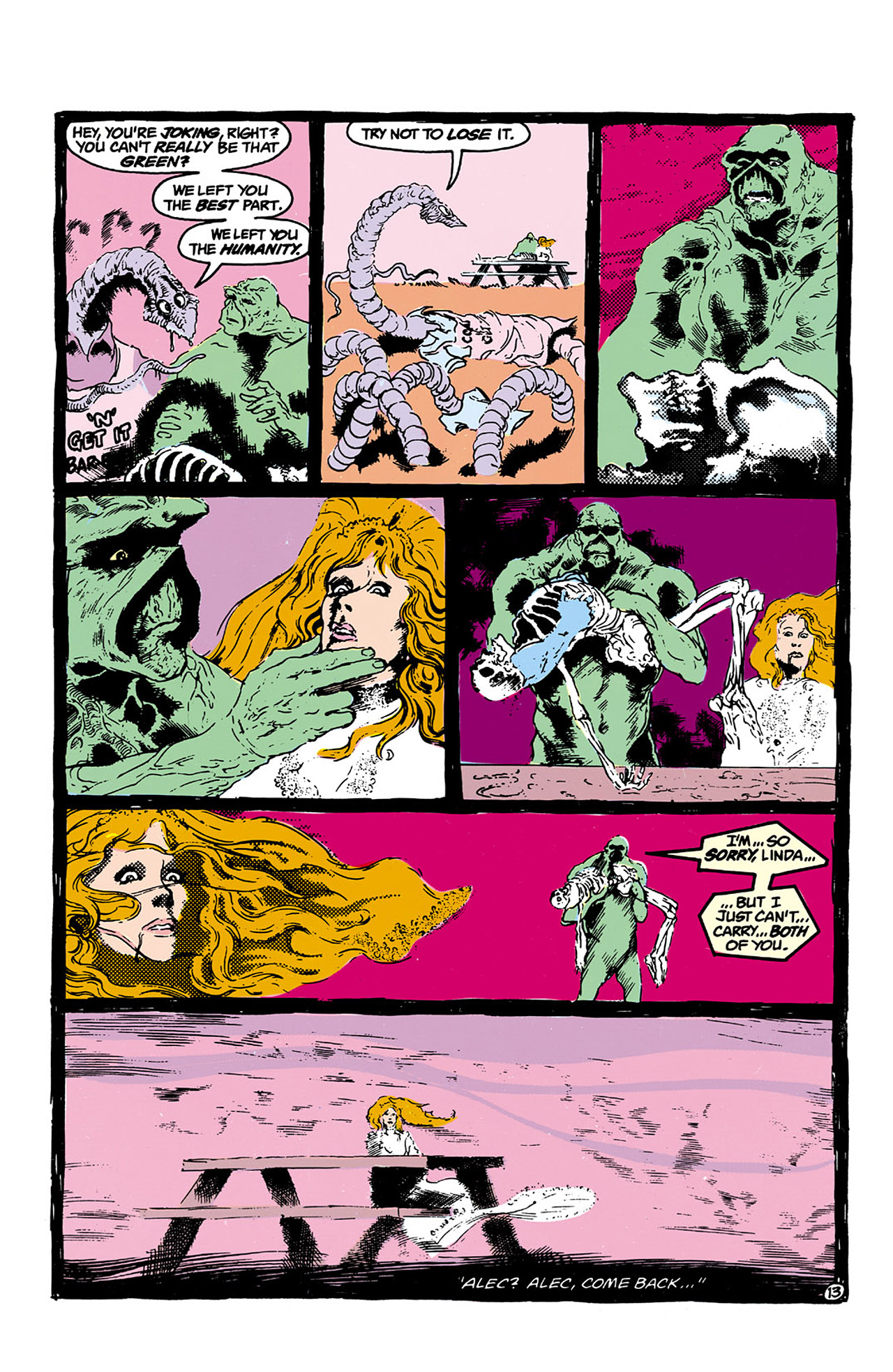 Read online Swamp Thing (1982) comic -  Issue #22 - 14