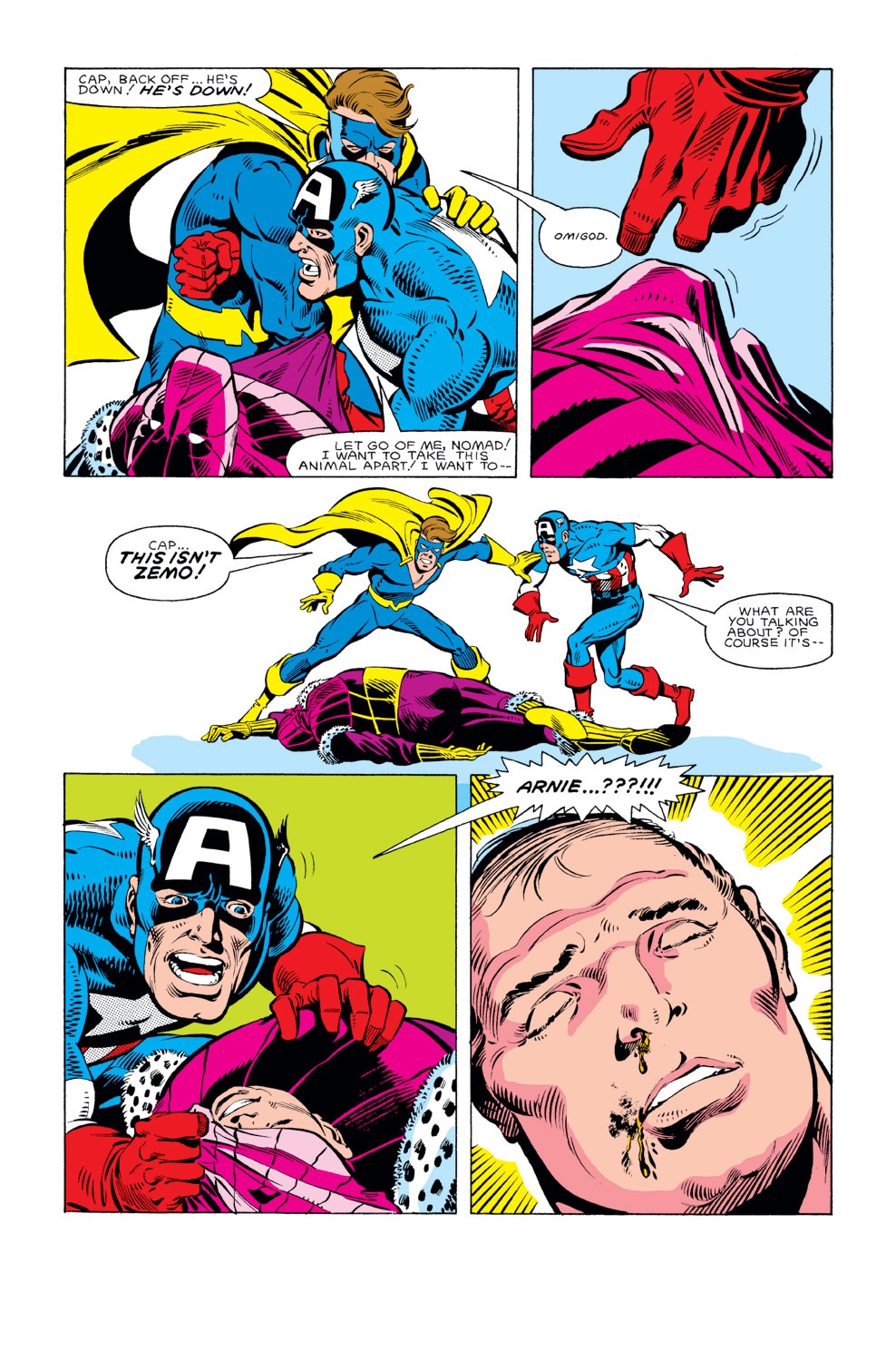 Captain America (1968) Issue #295 #223 - English 21