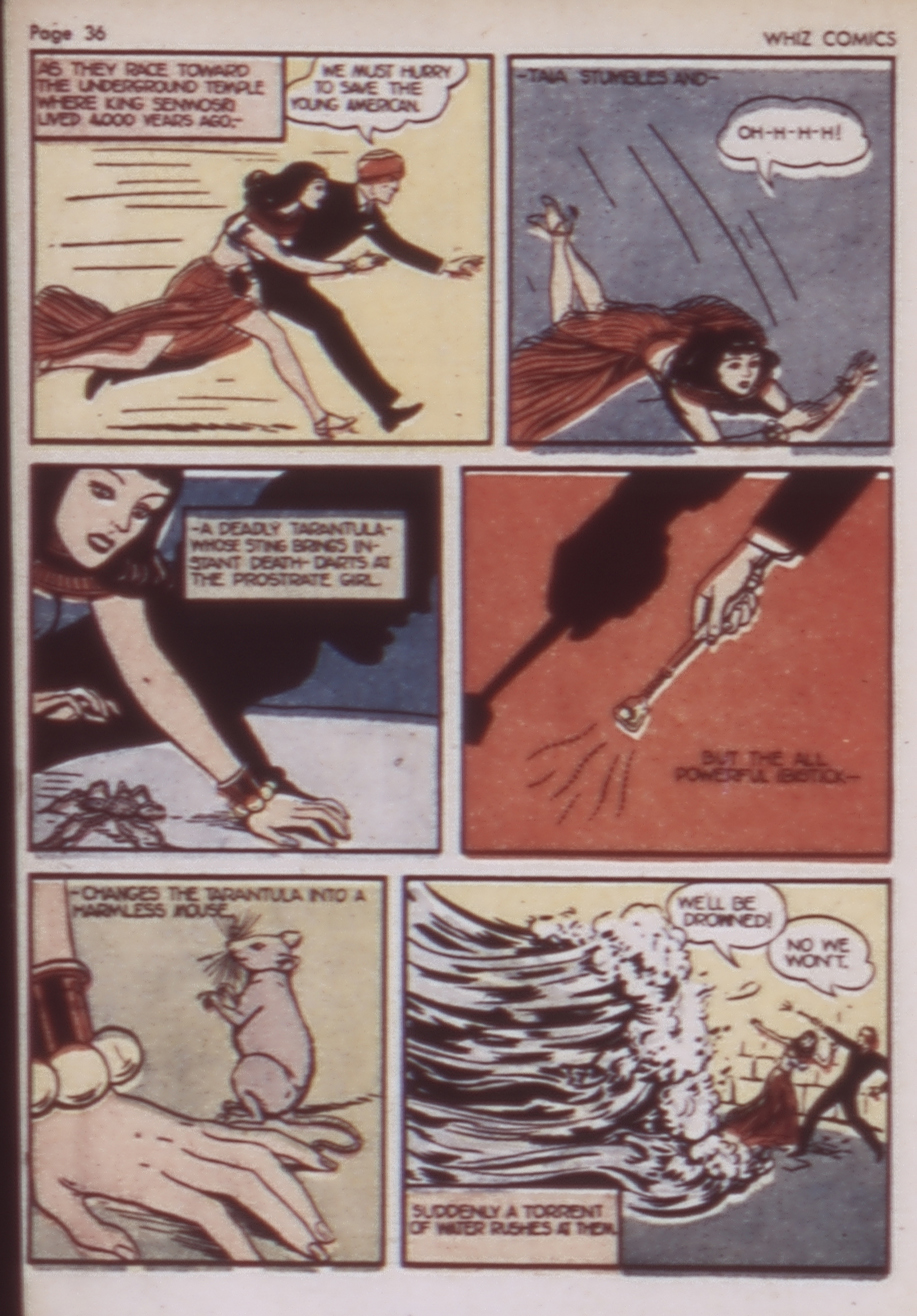 Read online WHIZ Comics comic -  Issue #3-April 1940 - 38