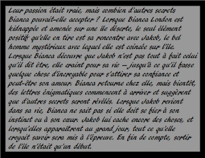 dérive désillusion Cooper