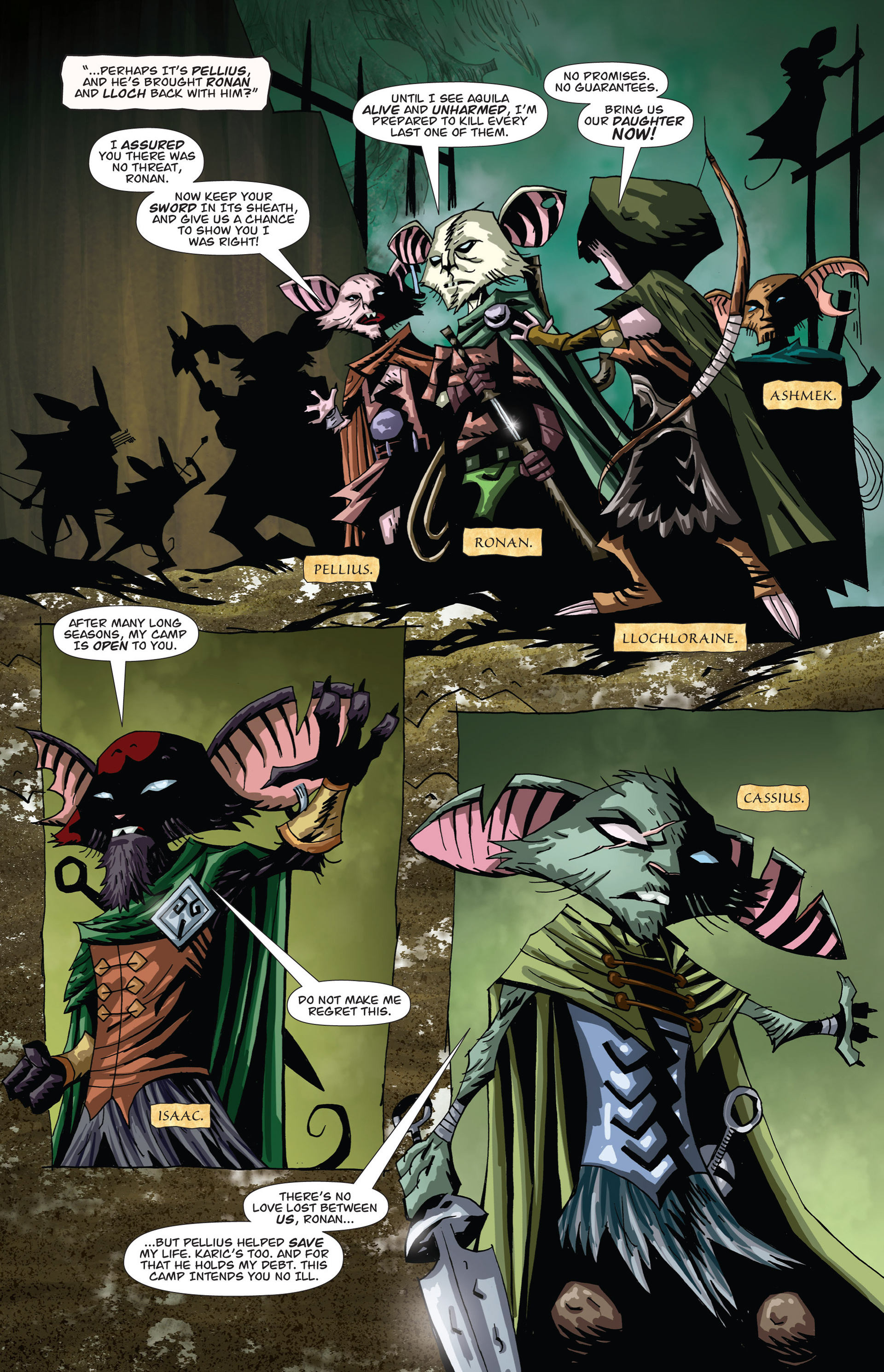 The Mice Templar Volume 4: Legend issue 1 - Page 12