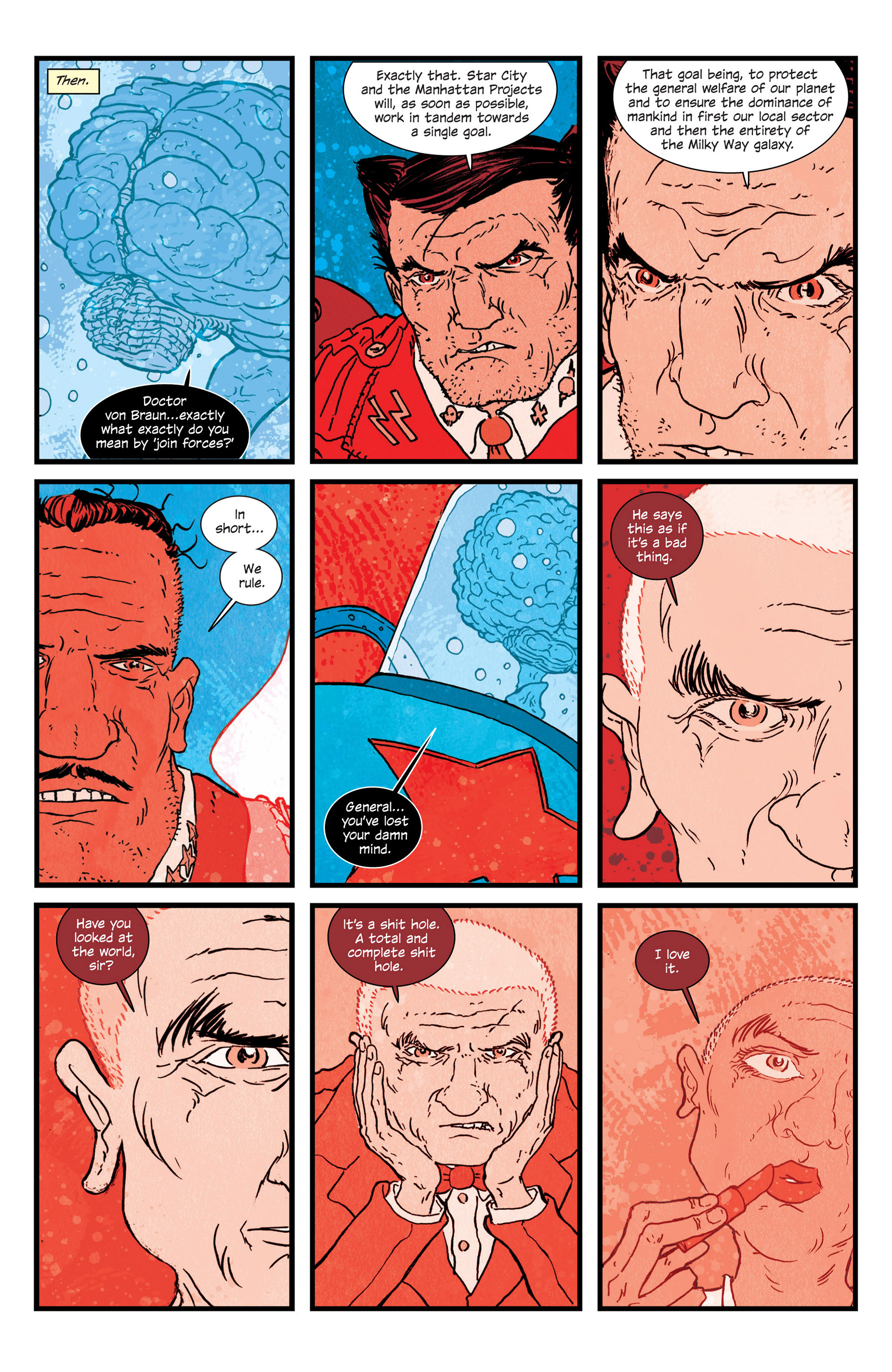 Read online The Manhattan Projects comic -  Issue #7 - 16