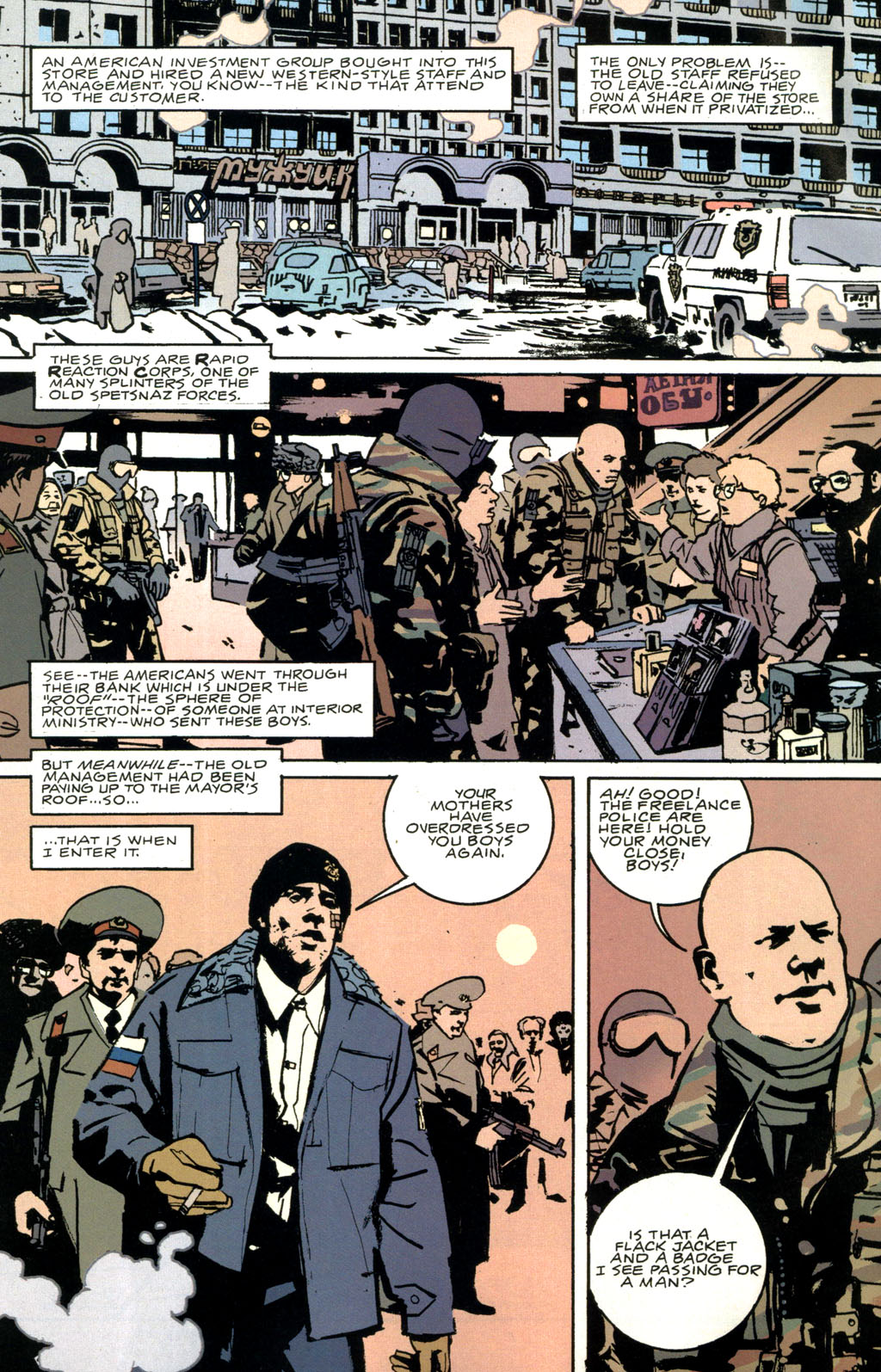 Read online The Winter Men comic -  Issue #1 - 9