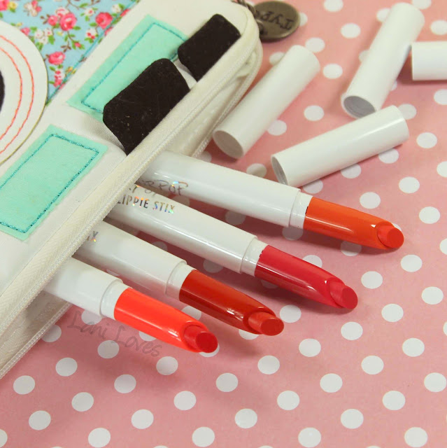 ColourPop Lippie Stix - Chi Chi, Go Fish, Clique and Yasmin Swatches & Review