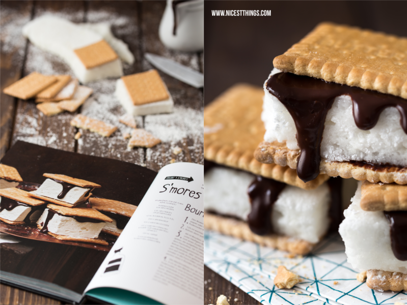 S'mores Rezept mit Ahornsirup und Bourbon Whiskey Mikrowelle Backofen Kochhelden Eli Sussmann