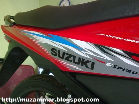 Foto detil New Suzuki Satria FU 150 2013 aslinya lebih ganteng by muzammar berita otomotif
