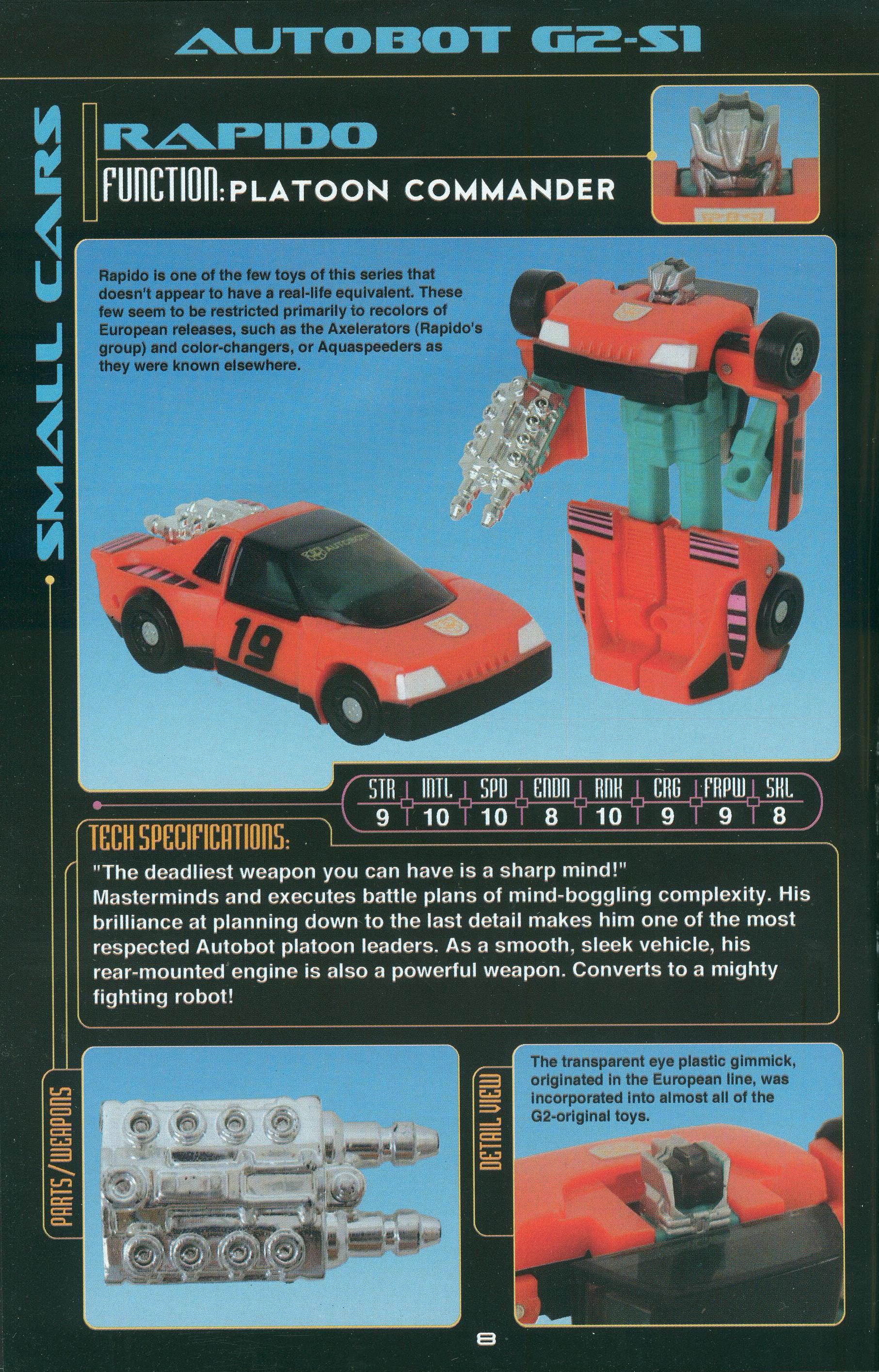 Read online Cybertronian: An Unofficial Transformers Recognition Guide comic -  Issue #6 - 10