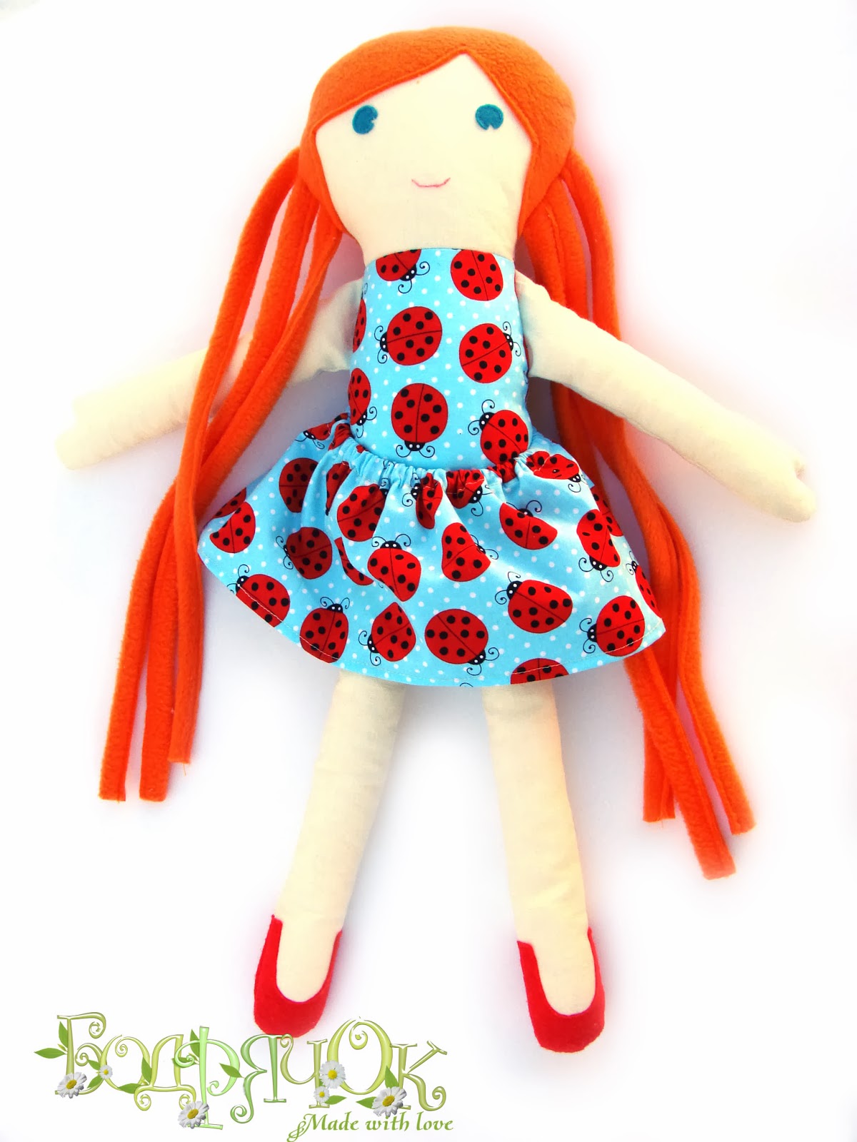 кукла Злата, игровая кукла, кукла для девочки, текстильная кукла, кукла из ткани