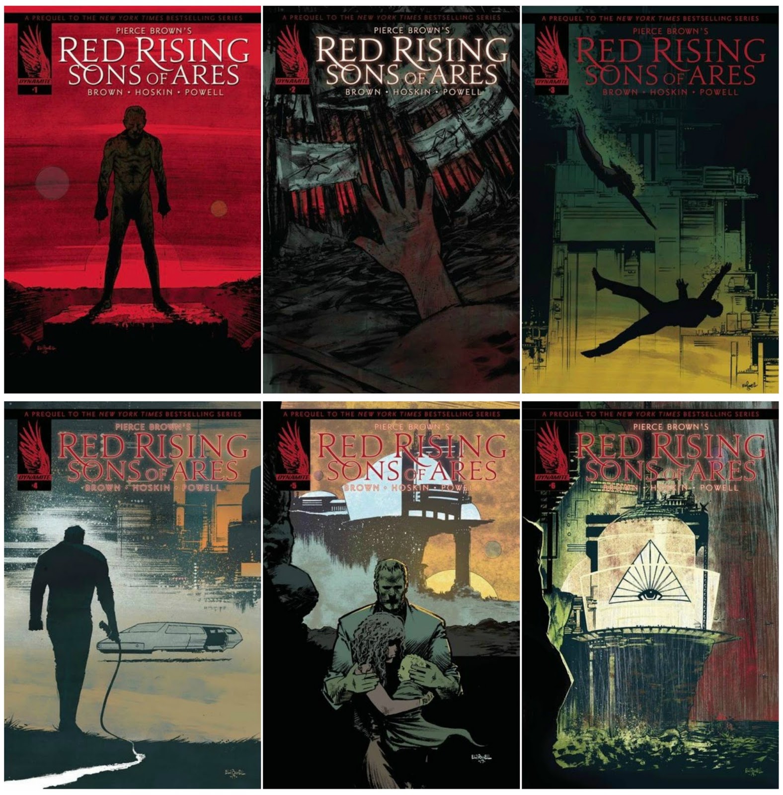 blomst Goodwill Ambient Feeling Fictional: Review: Red Rising: Sons of Ares - Pierce Brown, Rik  Hoskin & Eli Powell
