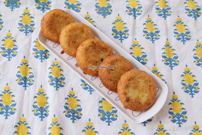 Delhi Style Aloo Tikki  Street Food Crispy & Stuffed Tikki Chaat - Magic of Indian Rasoi-Priya R