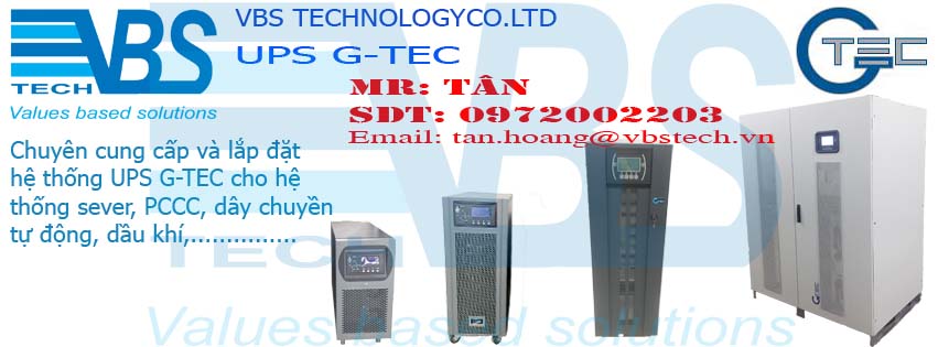 Cung cấp bộ lưu điện UPS GTEC