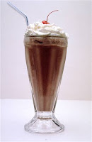 Classic Chocolate Cherry Milkshake