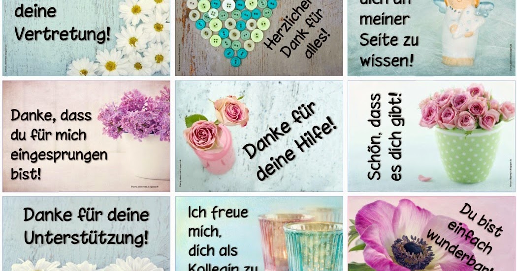 Ideenreise Kärtchen für Kollegen